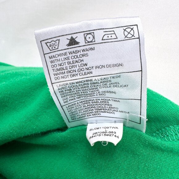 Nike | Vintage Big Swoosh Logo  | T-Shirt | Green | Size M - Picture 8 of 8